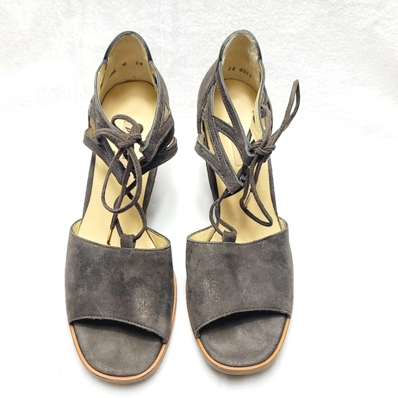 Paul Green Shoes - PAUL GREEN marsha lace-up sandals, taupe suede